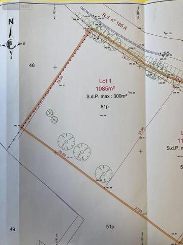 Achat - Terrain à bâtir Montceaux-lès-Vaudes 10260 300 m 2 1085 m 2