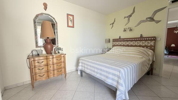 **CO- EXCLUSIVITÉ**  Villa-patio de plain-pied, 2 parking privatifs,  terrasse, patio et aperçu mer.


Dans le très prisé Domaine des Hauts de Vaugrenier, découvrez cette charmante villa-patio 3 pièces de plain-pied d’environ 70 m², située au calme, dans un environnement verdoyant et recherché.


La maison offre un séjour traversant ouvert sur deux beaux extérieurs : un patio d’environ 22 m² exposé Est et Sud, ainsi qu’une terrasse d’environ 28 m² exposée Sud et Ouest, avec vue dégagée sur la verdure, le parc et aperçu mer. Un grand store banne électrique permet de profiter agréablement de la terrasse lors des journées ensoleillées.

La cuisine ouverte, récente, aménagée et équipée, s’intègre parfaitement à la pièce de vie.

Côté nuit, vous disposez de deux chambres avec placards (12.5m² et 11.60m²), dont une chambre principale avec salle de douche attenante et accès à la terrasse. Une seconde salle de douche et un WC indépendant complètent l’ensemble.

Deux stationnements extérieurs privatifs, situés à proximité de la maison, viennent compléter ce bien.

À quelques pas, vous profiterez d’une grande piscine, de deux courts de tennis, d'un espace fitness en plein air, d’une table de ping-pong et d’un boulodrome.
Bus scolaire.

Un bien rare dans l’un des domaines les plus recherchés de Villeneuve-Loubet, idéal pour profiter d’un cadre de vie calme, sécurisé et verdoyant.
Accès directe autoroute. 


Pour ceux qui ne connaissent pas encore Les Hauts de Vaugrenier…

Les Hauts de Vaugrenier constituent l’un des domaines résidentiels privés les plus recherchés de Villeneuve-Loubet. Niché dans un vaste parc arboré de plus de 130 hectares, le domaine regroupe environ 1 500 villas et appartements, répartis dans un environnement verdoyant haut de gamme, calme et préservé.

Pensé comme un véritable lieu de vie, le domaine offre à ses résidents un cadre rare sur la Côte d’Azur : sécurité 24h/24h, espaces paysagers, 3 lacs, équipements sportifs, piscine, tennis, 2 terrains de padel, 1 restaurant, 1 pool house, différents commerces et services de proximité.

La résidence est également appréciée pour sa qualité de vie sereine et familiale. Des transports scolaires sont organisés depuis le domaine, avec des arrêts sécurisés, notamment pour les enfants scolarisés en maternelle et en primaire.

Un cadre de vie privilégié, entre nature, confort et sécurité, à seulement quelques minutes des plages, des accès routiers et des principaux pôles de la Côte d’Azur.