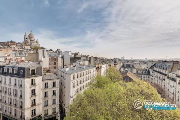 2 pièces atypique - Montmartre - Vue dégagée