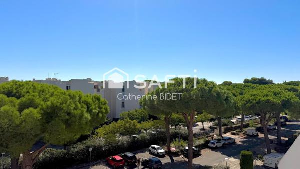 T2 avec parking La Grande-Motte
