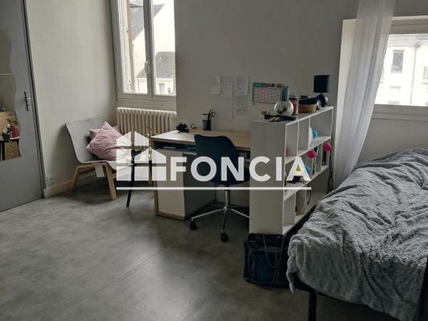 Location Studio 22 m² - 16 18 BOULEVARD DU ROI RENE Angers 49100