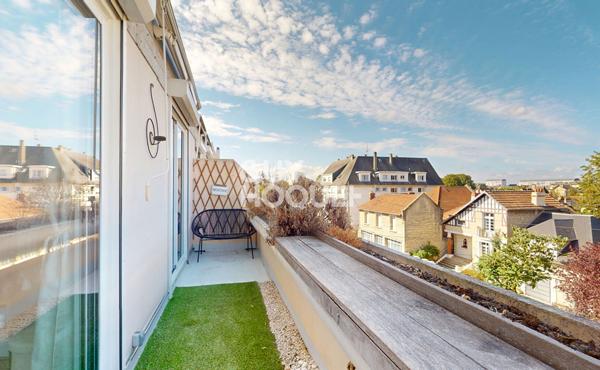 Appartement Caen F2 - Balcon et parking
