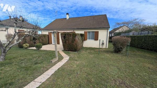 Maison T4 de Plain pied  77m² hab; terrain; garage;