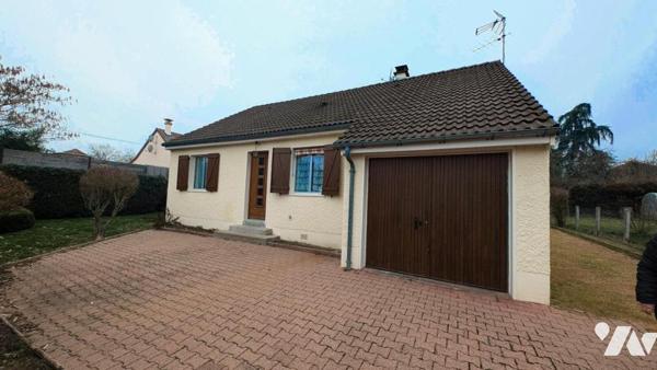 Maison T4 de Plain pied  77m² hab; terrain; garage;