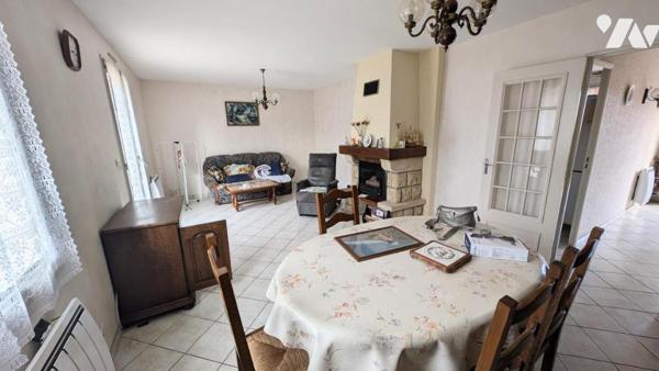 Maison T4 de Plain pied  77m² hab; terrain; garage;