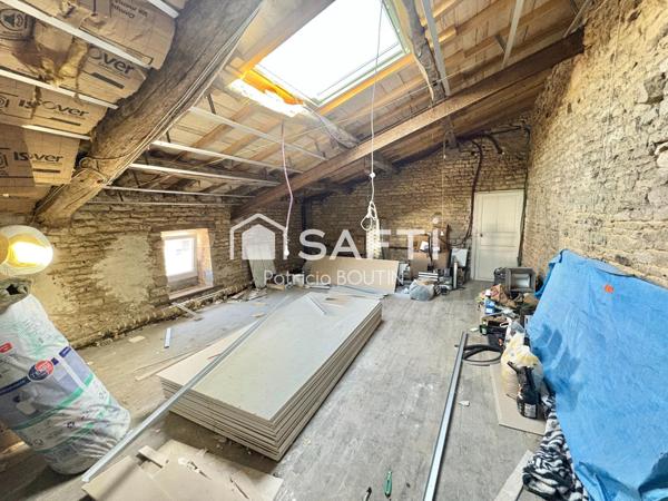 MAISON 2 CHAMBRES POSSIBILITE 4 AVEC JARDIN A PRAHECQ !