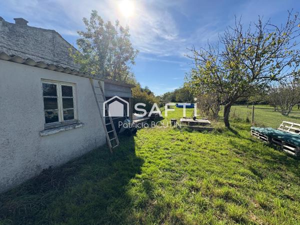 MAISON 2 CHAMBRES POSSIBILITE 4 AVEC JARDIN A PRAHECQ !