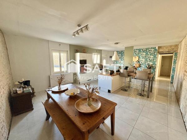 MAISON 2 CHAMBRES POSSIBILITE 4 AVEC JARDIN A PRAHECQ !