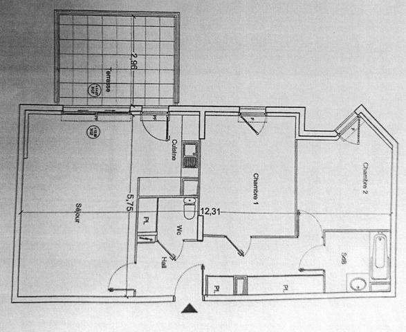 Lattes Port Ariane - Appartement 3 pièces 65m² - terrasse - garage - parking