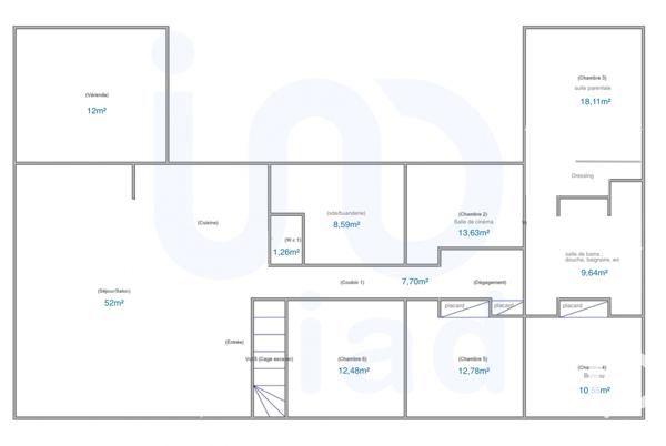 Maison à vendre 7 pièces 150 m² Semussac