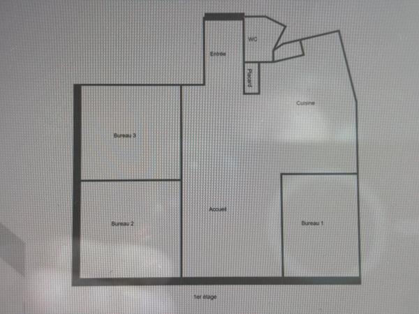 74000 ANNECY - Bureaux OU Type 4  84 m2 avec 2 parkings