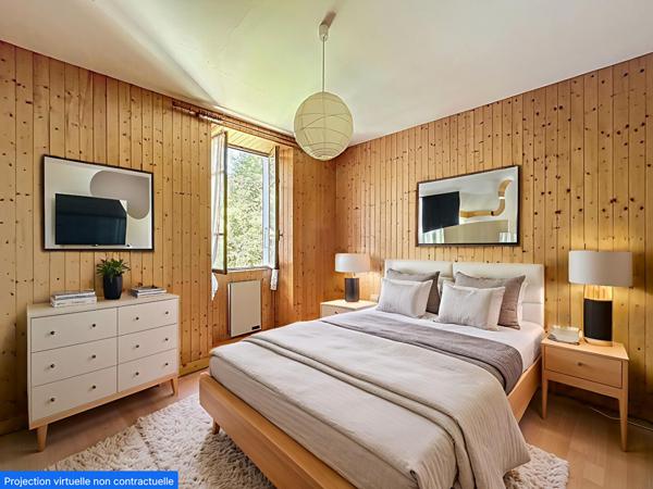 Appartement 5 pièces - 105 m² - Chamoux-sur-Gelon au centre du village avec garage et balcons