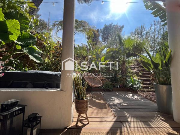 Un coin de paradis aux airs de Bali – T2 avec terrasse exotique