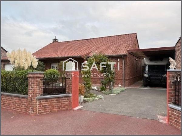 Charmante maison individuelle de plain-pied à Abscon !