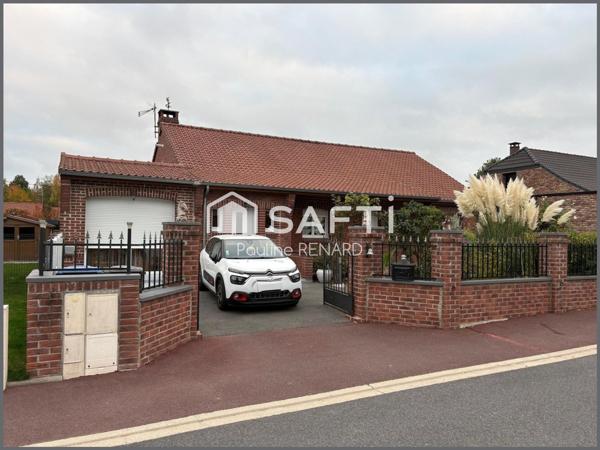 Charmante maison individuelle de plain-pied à Abscon !