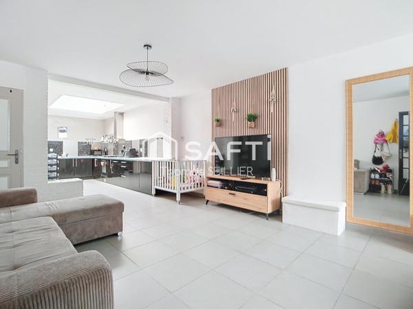 Maison 1930 – 105?m² habitables – Quartier du Laboureur à Wattrelos