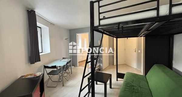 Location Studio meublé 23.29 m² - Lyon 69008