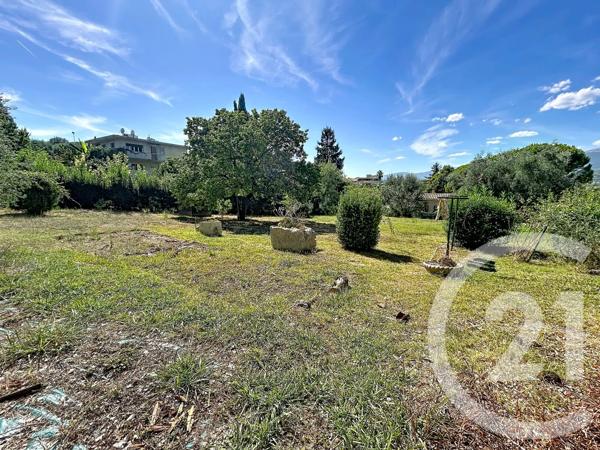 Terrain à vendre  1100 m 2   CAGNES SUR MER  - 06