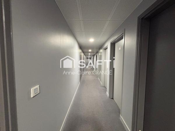 Appartement T2 vendu avec locataire en place – Résidence La Citadelle, Le Mans