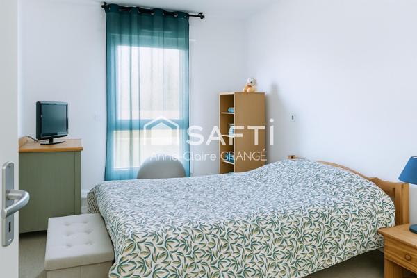 Appartement T2 vendu avec locataire en place – Résidence La Citadelle, Le Mans