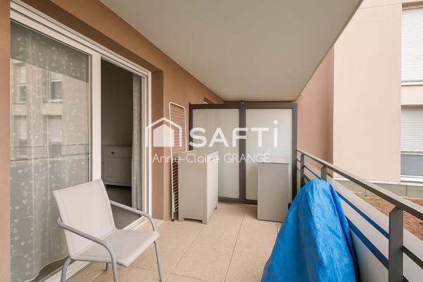 Appartement T2 vendu avec locataire en place – Résidence La Citadelle, Le Mans