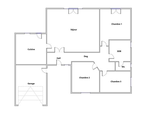 Maison
         4 pièces
        - 80 m² Exclusivité 335 000 € *