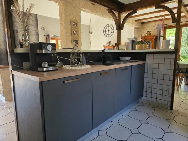 Charmante maison familiale à Aurec-sur-Loire 140M2 ,grande pièce de vie de 50M2,5 chambres.