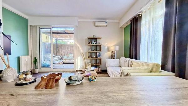 A Vendre 2P: Nice St Sylvestre | 47m² + Terrasse 34m² | Tramway à 5min