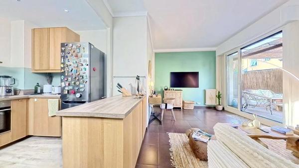 A Vendre 2P: Nice St Sylvestre | 47m² + Terrasse 34m² | Tramway à 5min