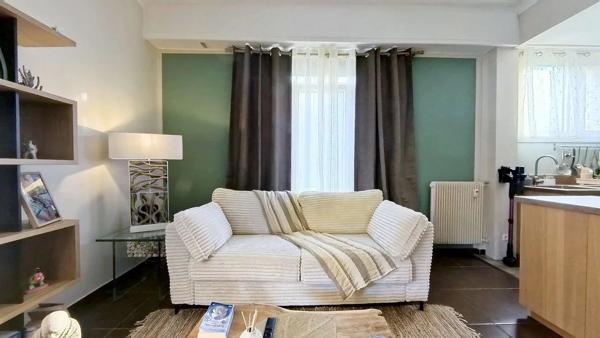 A Vendre 2P: Nice St Sylvestre | 47m² + Terrasse 34m² | Tramway à 5min