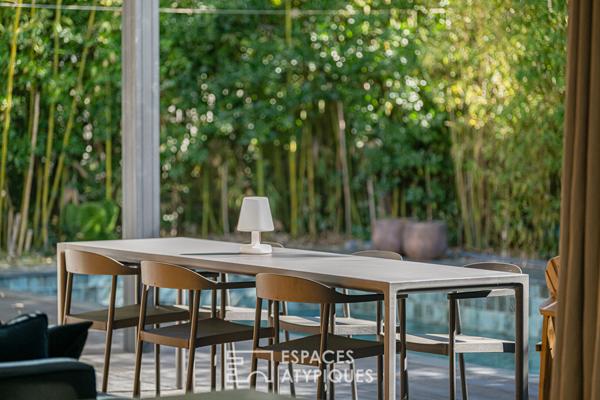 Maison contemporaine de plain pied à Talence centre