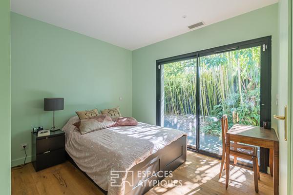 Maison contemporaine de plain pied à Talence centre