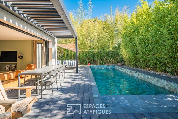 Maison contemporaine de plain pied à Talence centre