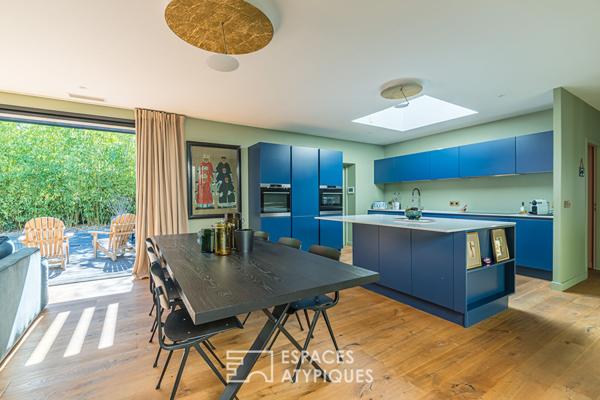 Maison contemporaine de plain pied à Talence centre