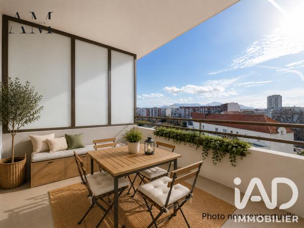 Appartement à vendre 3 pièces 56,2 m² Marseille 8