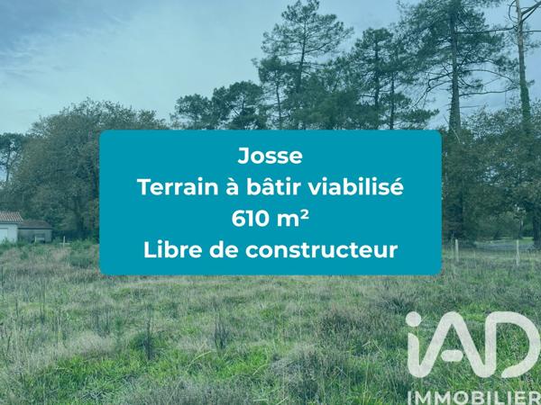 Terrain à vendre 610 m² Josse