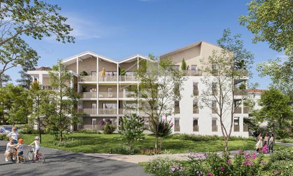 Vente - Appartement T3 - Bayonne - Avec stationnement couvert et terrasse