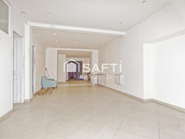 APPARTEMENT/BUREAUX 140M 2 ENVIRON - PLAIN-PIED - 5 PIECES