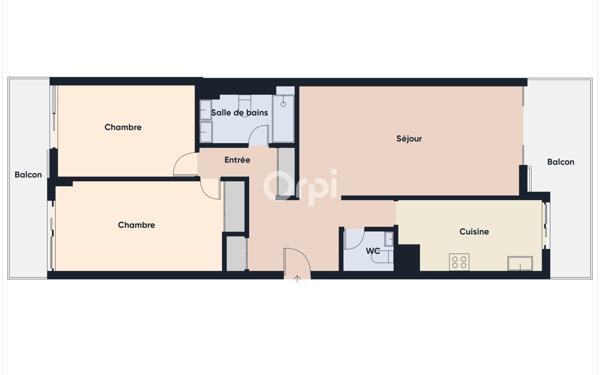 Appartement à vendre    3 pièces • 74,05 m2 Mandelieu-la-Napoule