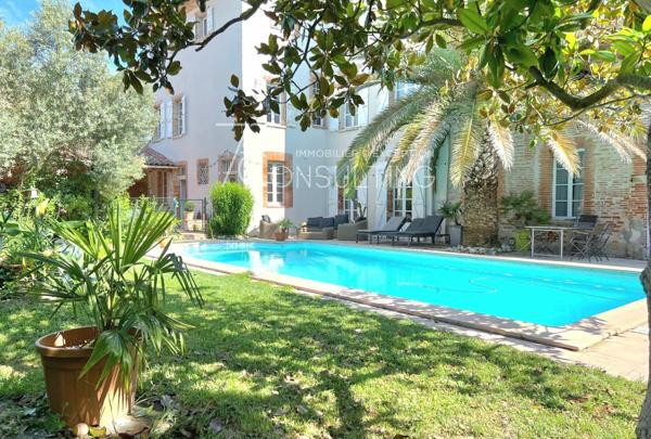 20MN SUD TOULOUSE ENSEMBLE IMMOBILIER AVEC PISCINE