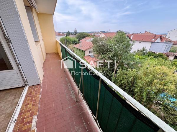 T4 avec balcon et parking - secteur Chateauvert