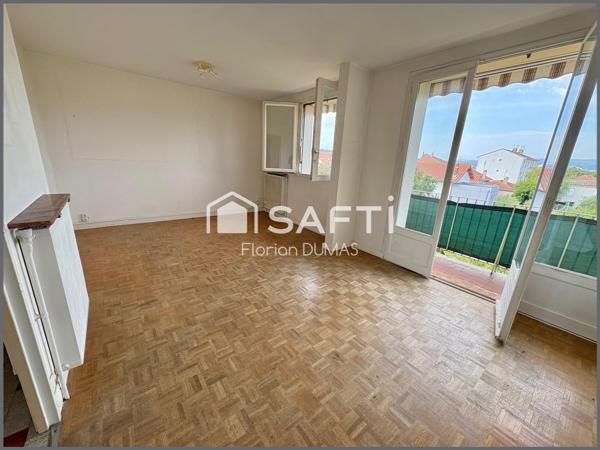 T4 avec balcon et parking - secteur Chateauvert