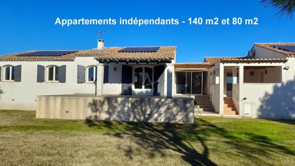 Propriété d'exception aux portes de la Camargue