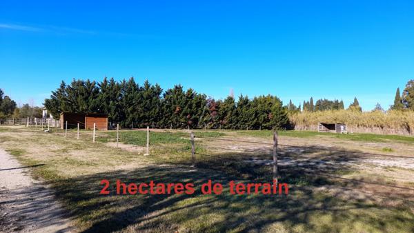 Propriété d'exception aux portes de la Camargue