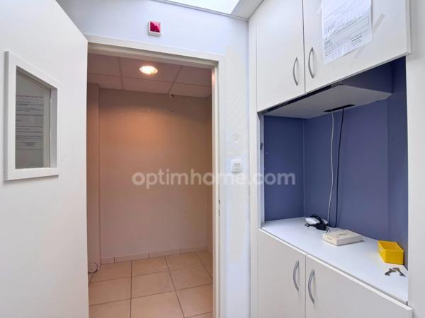 Bureaux climatisés 125 m² – Vitrine 10 mètres – Parkings – Proche Gare Sud / St Hélier