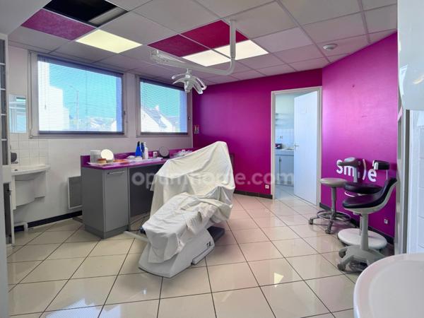 Bureaux climatisés 125 m² – Vitrine 10 mètres – Parkings – Proche Gare Sud / St Hélier