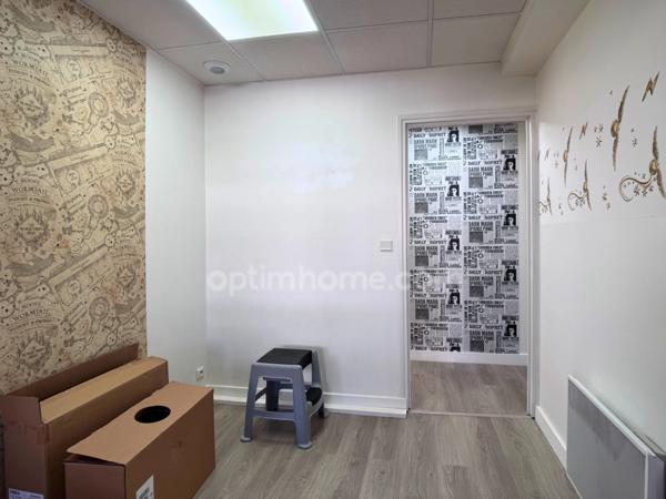 Bureaux climatisés 125 m² – Vitrine 10 mètres – Parkings – Proche Gare Sud / St Hélier