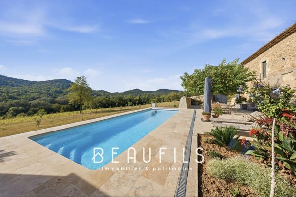 Exclusivité. Domaine de caractère avec vignoble et mas historique