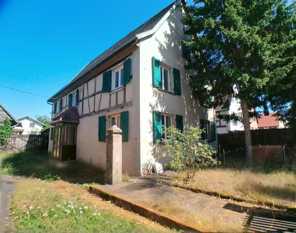 Maison alsacienne de 185 m² avec 3 grandes dépendances