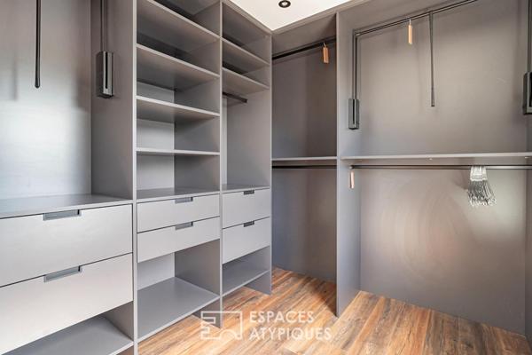 Duplex contemporain comme une maison
